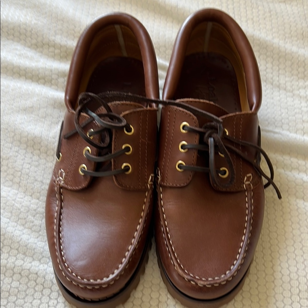 LOAKE Classic Brown Leather Men's Shoes NEVER WORN